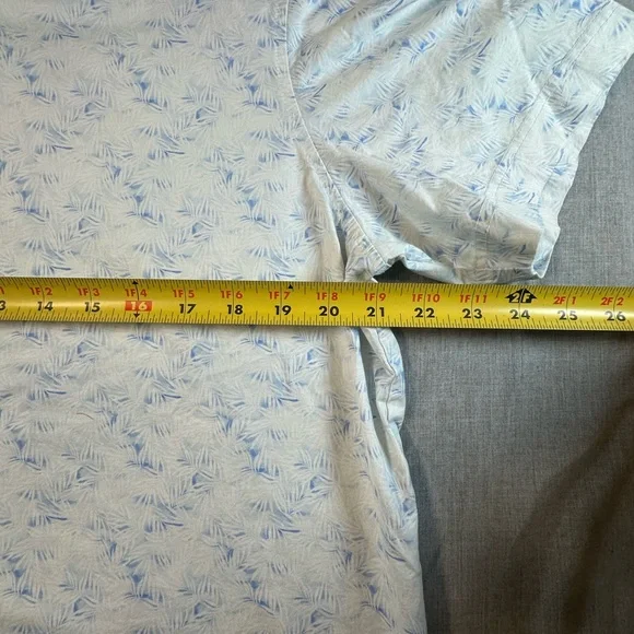 Bugatchi Men's OOOHCotton Leaf Print Polo Shirt - Picture 5 of 10